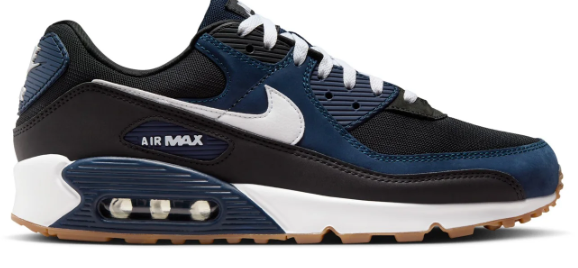 Nike Air Max 90 Men's – Navy / Black / White / Gum