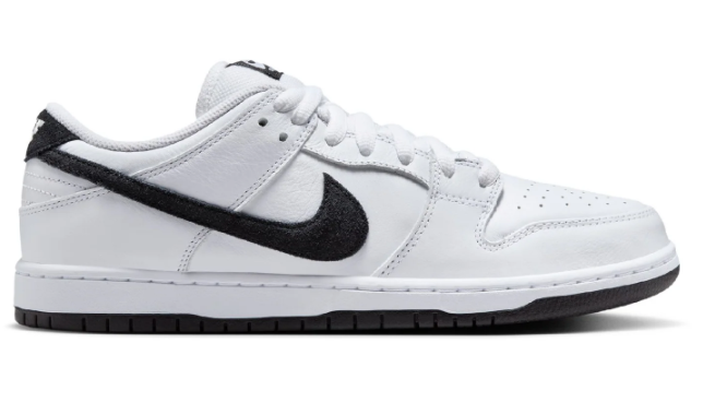 Nike SB Dunk Low Pro “White / Black / White”