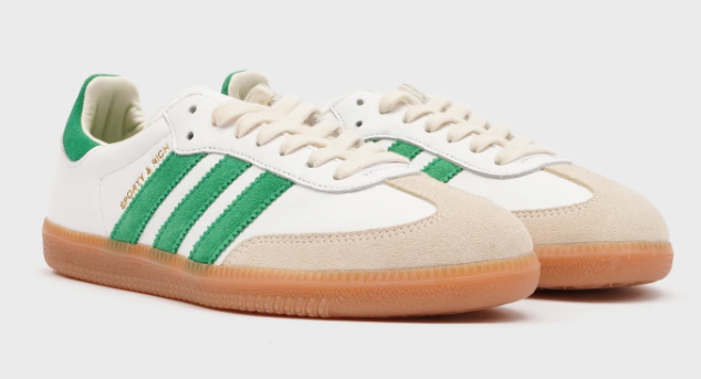 adidas Samba – White / Jolly Green (Copy)