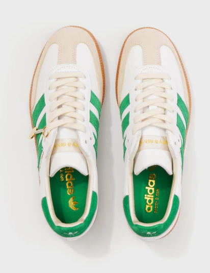 adidas Samba – White / Jolly Green (Copy)