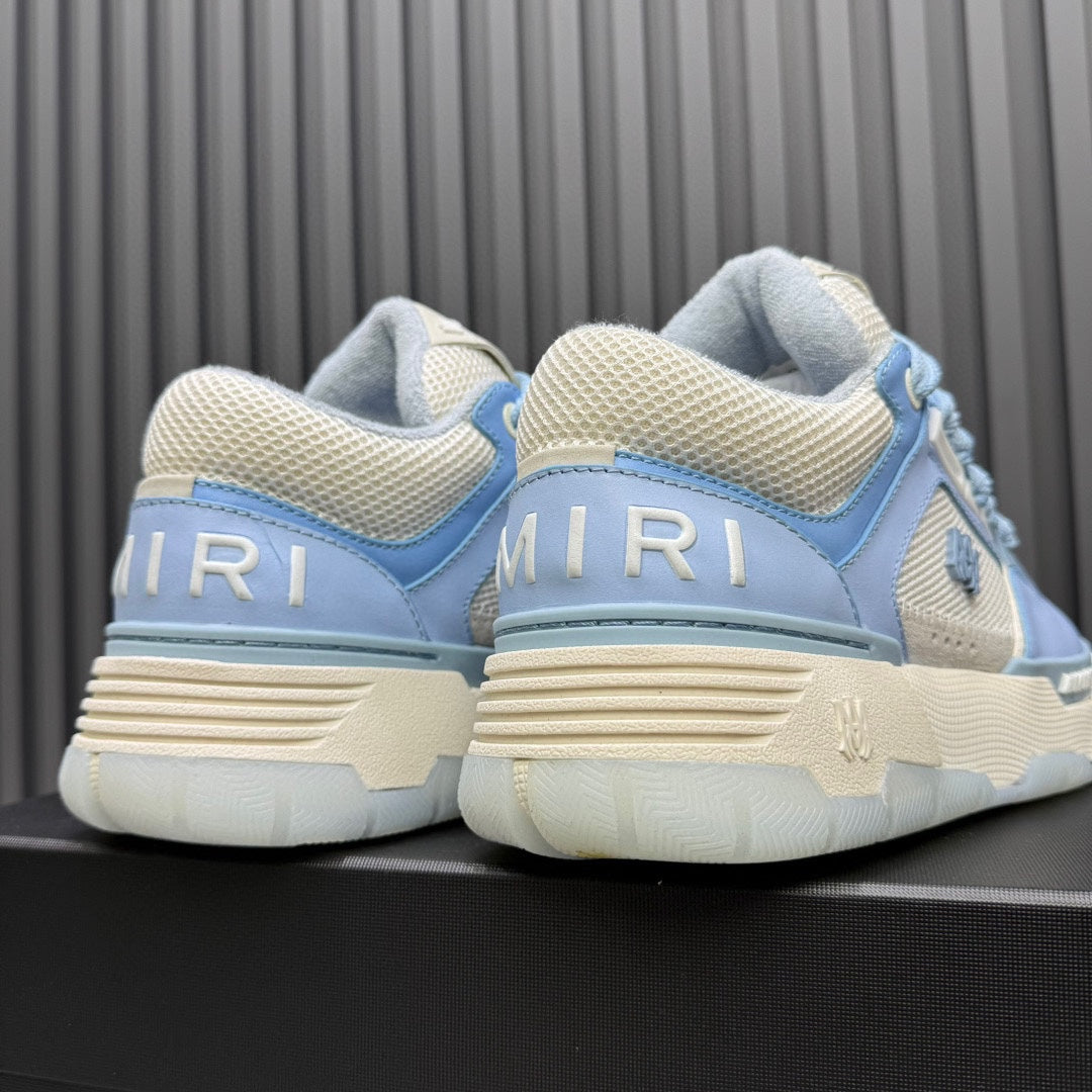 AMIRI Low-Top Sneakers – Light Blue / Cream