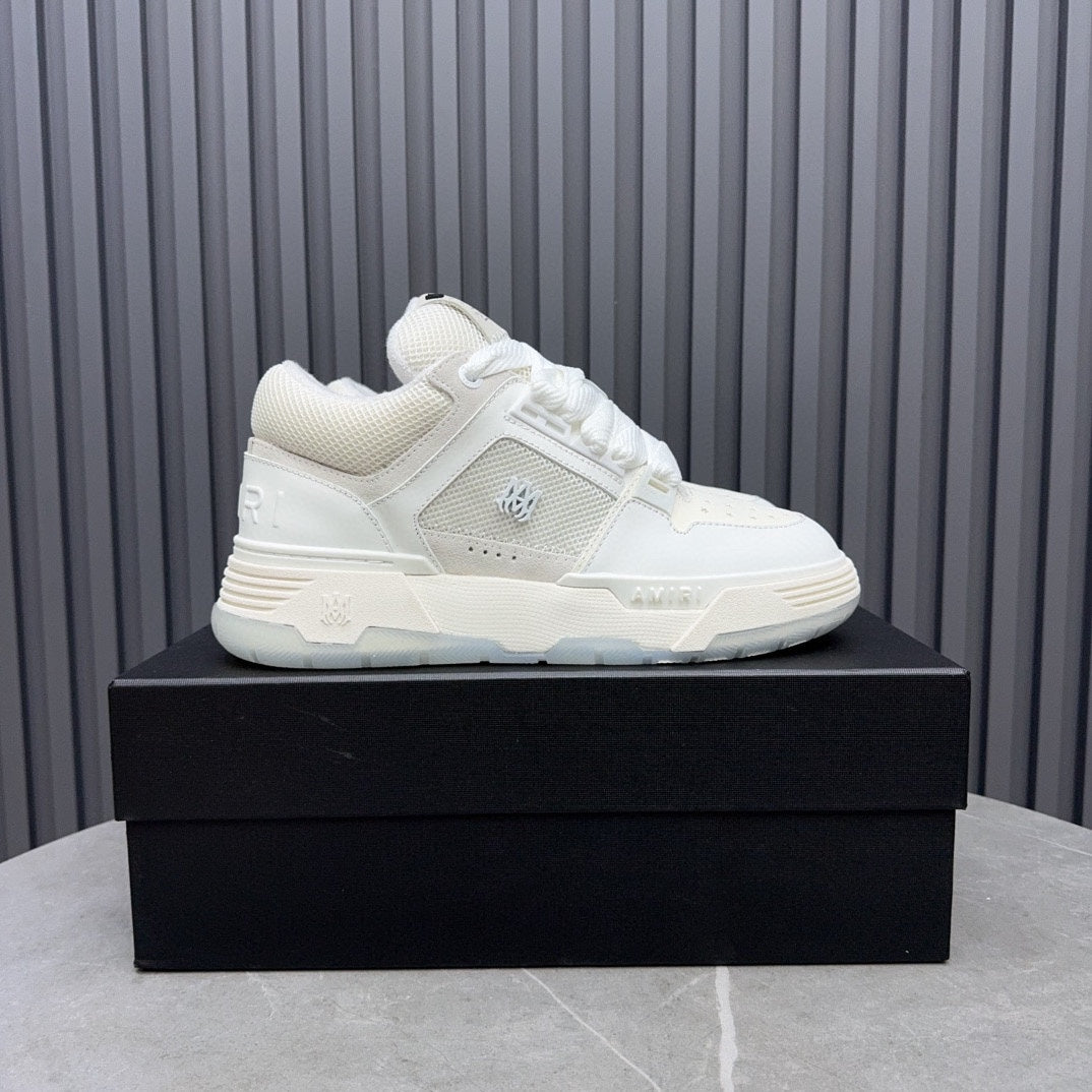AMIRI Low-Top Sneakers – White / Cream