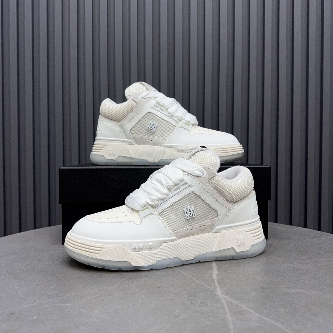 AMIRI Low-Top Sneakers – White / Cream