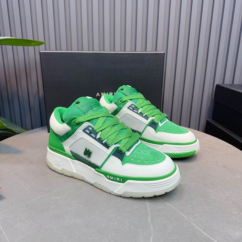 AMIRI Low-Top Sneakers – Green / Cream
