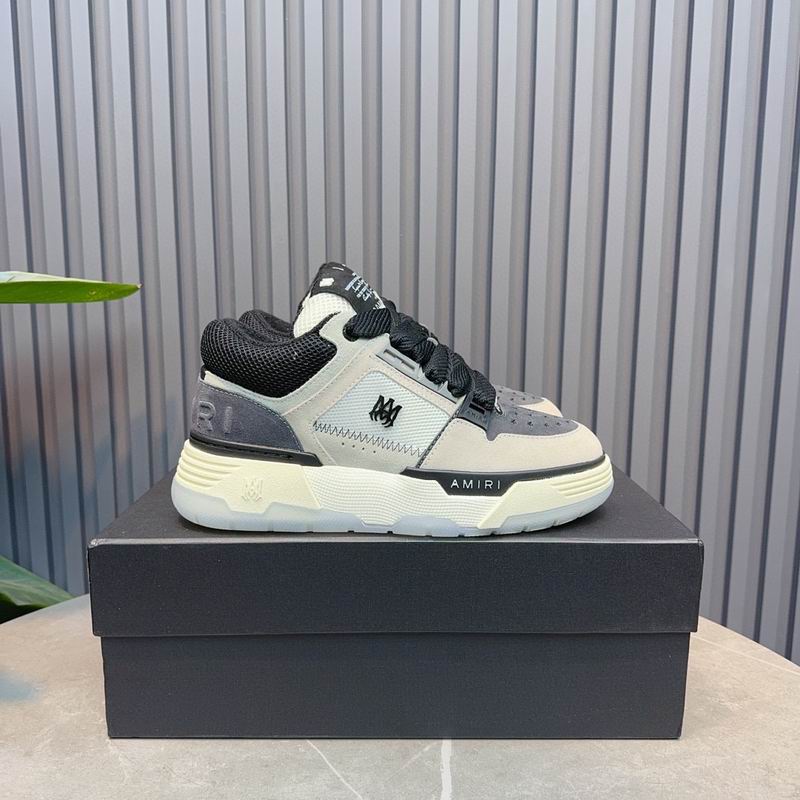 AMIRI Low-Top Sneakers – Cream / Grey / Black