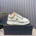 AMIRI Low-Top Sneakers – White / Tan / Cream