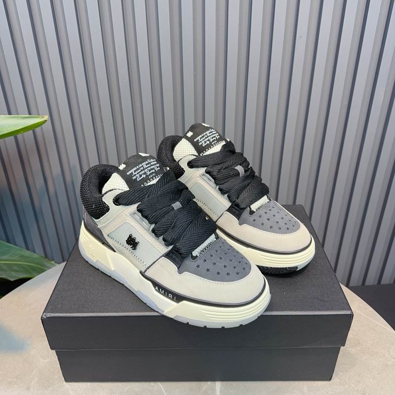 AMIRI Low-Top Sneakers – Cream / Grey / Black