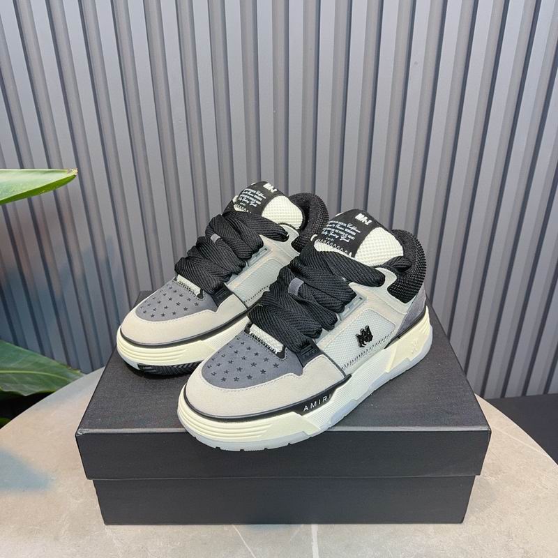 AMIRI Low-Top Sneakers – Cream / Grey / Black