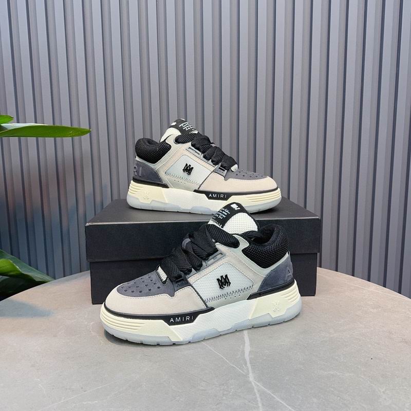 AMIRI Low-Top Sneakers – Cream / Grey / Black