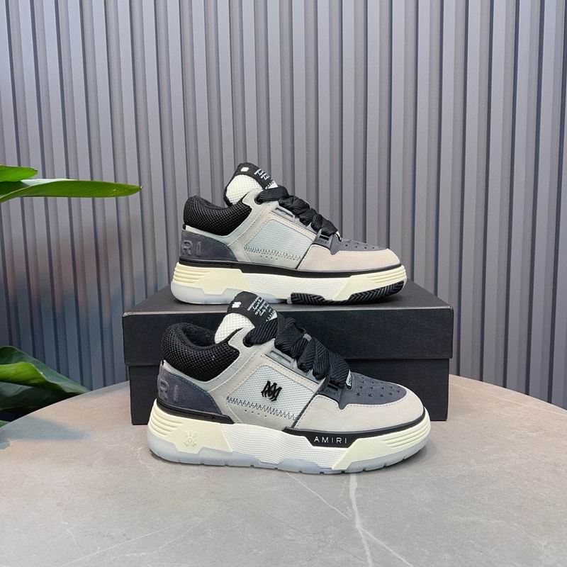 AMIRI Low-Top Sneakers – Cream / Grey / Black
