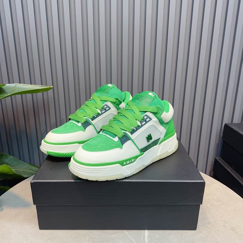 AMIRI Low-Top Sneakers – Green / Cream