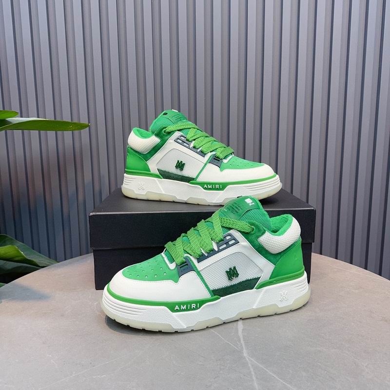 AMIRI Low-Top Sneakers – Green / Cream