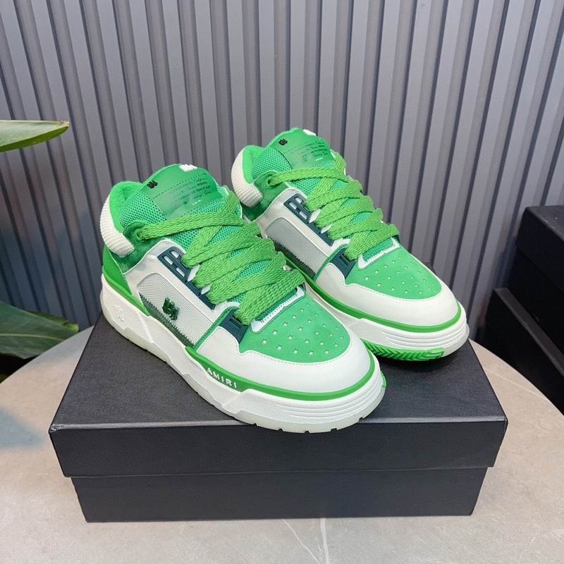 AMIRI Low-Top Sneakers – Green / Cream