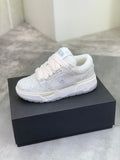 AMIRI Low-Top Sneakers – White Sparkle / Ivory