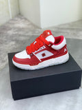 AMIRI Low-Top Sneakers – Red / White with Wide Red Laces