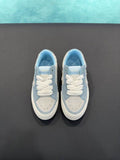 AMIRI Low-Top Sneakers – Light Blue / Cream with White Stars
