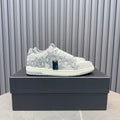 AMIRI White and Grey Star Low-Top Sneakers