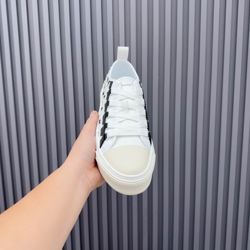 AMIRI White Star Low-Top Sneakers with Black Panels