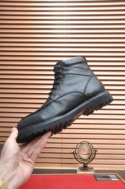 UGG Black Moc-Toe Lace-Up Ankle Boots