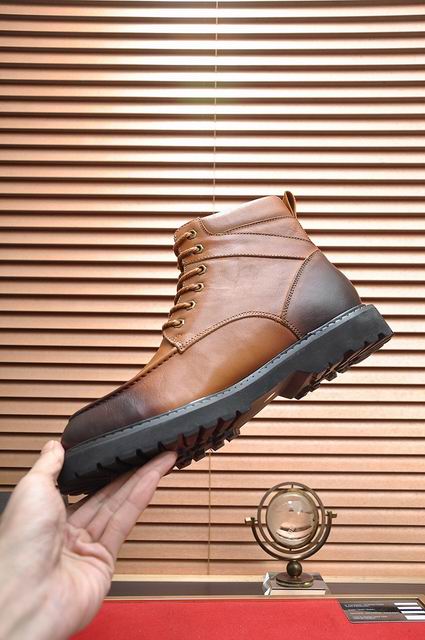 UGG Brown Moc-Toe Lace-Up Ankle Boots