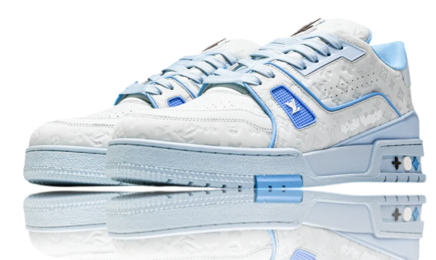 Louis Vuitton LV Trainer Low by Tyler, The Creator “Blue”