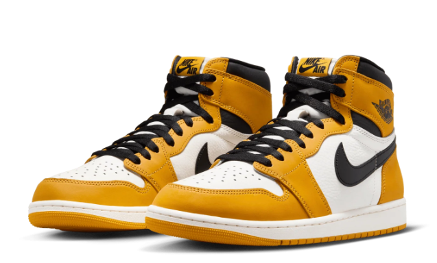Air Jordan 1 Retro High OG Men's “Yellow Ochre”