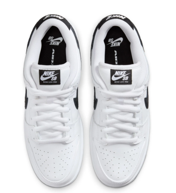 Nike SB Dunk Low Pro “White / Black / White”